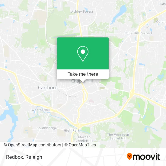 Redbox map