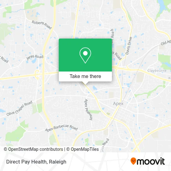 Direct Pay Health map
