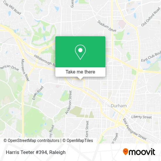 Harris Teeter #394 map