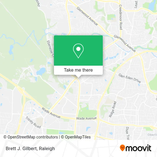 Brett J. Gilbert map