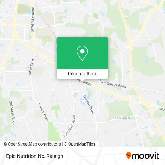 Epic Nutrition Nc map