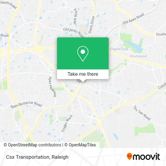 Csx Transportation map