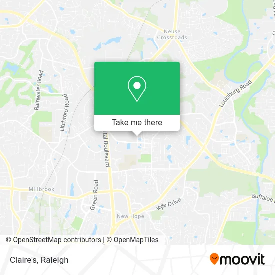 Claire's map