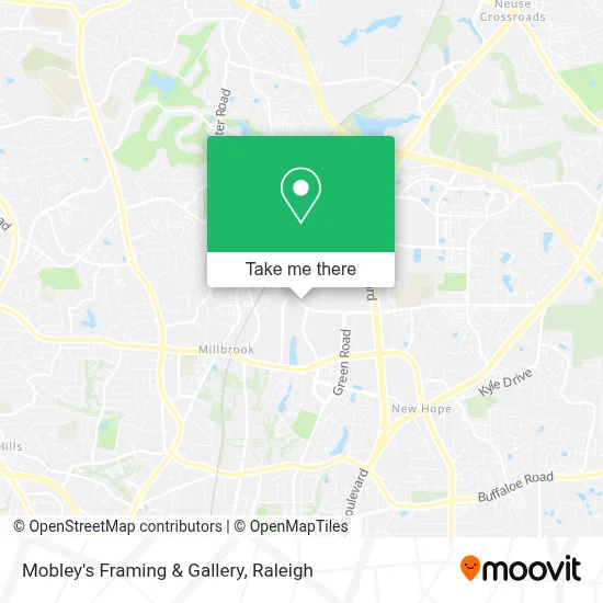 Mobley's Framing & Gallery map