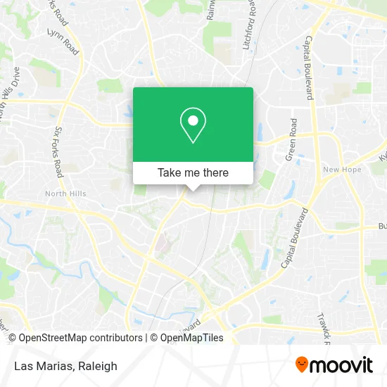 Las Marias map