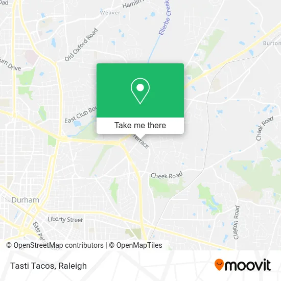 Tasti Tacos map