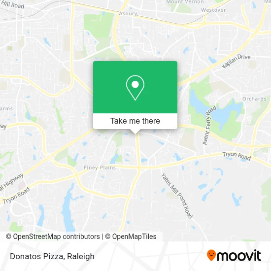 Donatos Pizza map