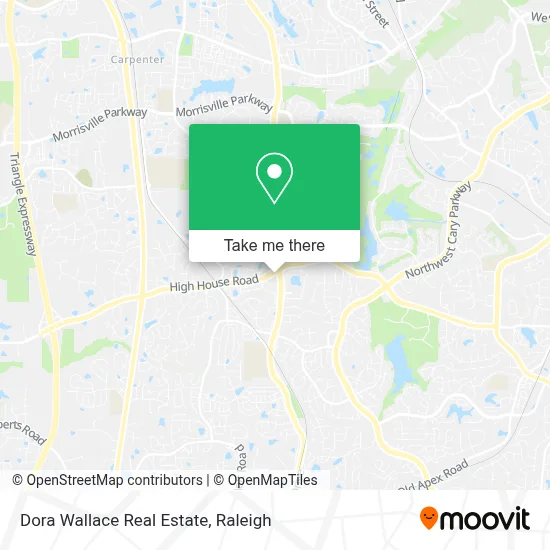 Dora Wallace Real Estate map