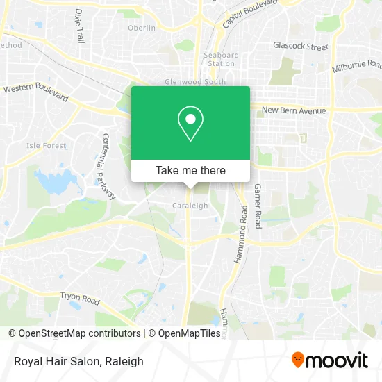 Royal Hair Salon map