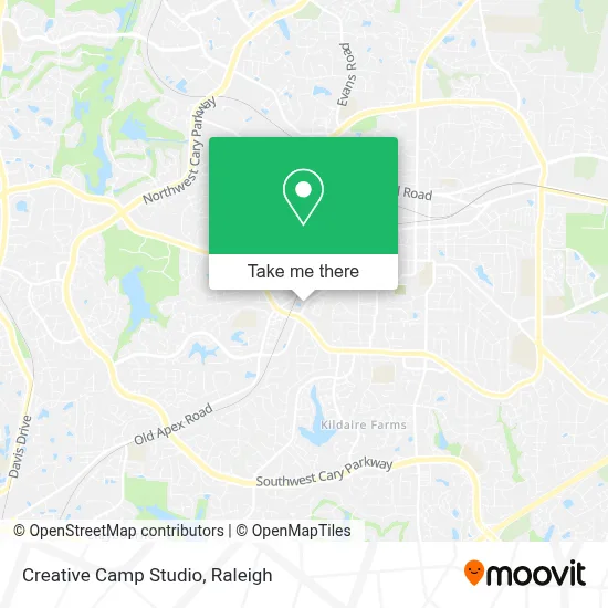 Creative Camp Studio map