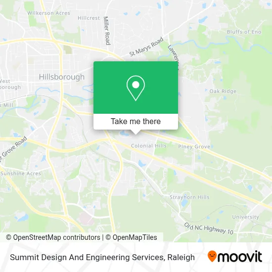 Summit Design And Engineering Services map
