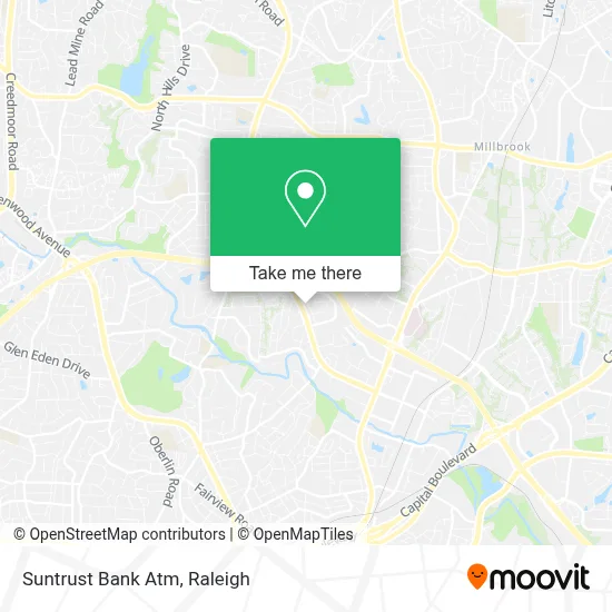 Suntrust Bank Atm map