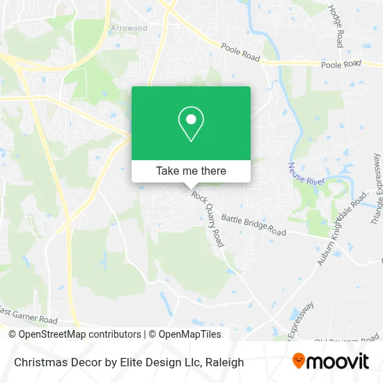 Christmas Decor by Elite Design Llc map