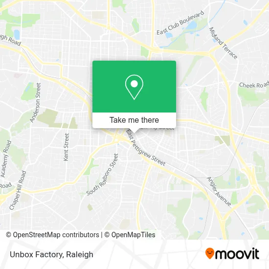 Unbox Factory map