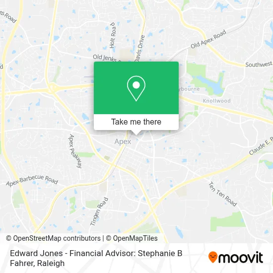 Edward Jones - Financial Advisor: Stephanie B Fahrer map