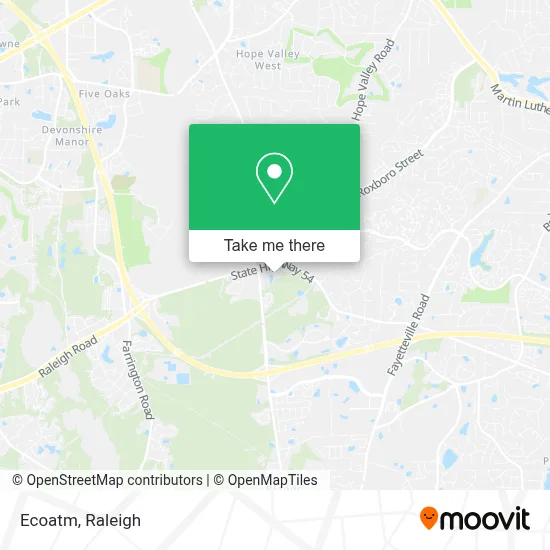 Ecoatm map