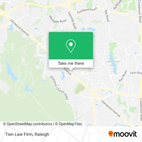 Tien Law Firm map