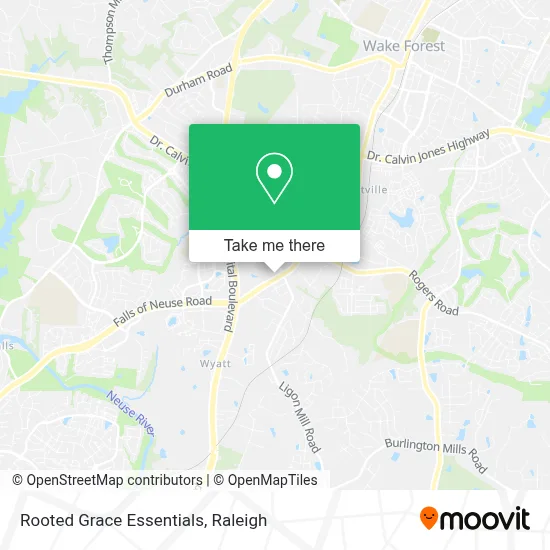 Mapa de Rooted Grace Essentials