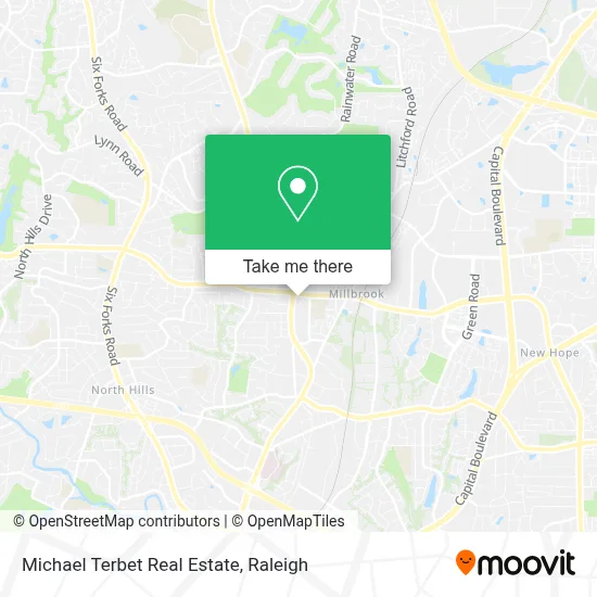Michael Terbet Real Estate map