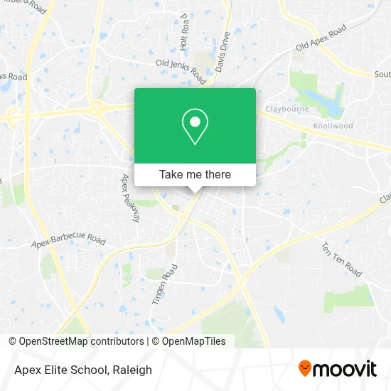 Apex Elite School map