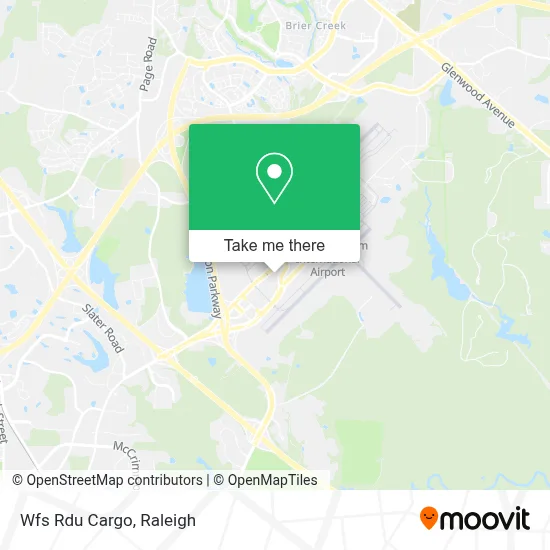Wfs Rdu Cargo map