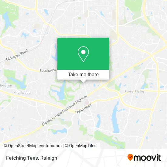 Fetching Tees map