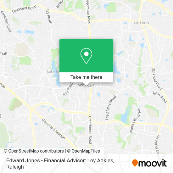 Edward Jones - Financial Advisor: Loy Adkins map