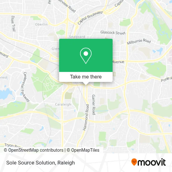 Sole Source Solution map
