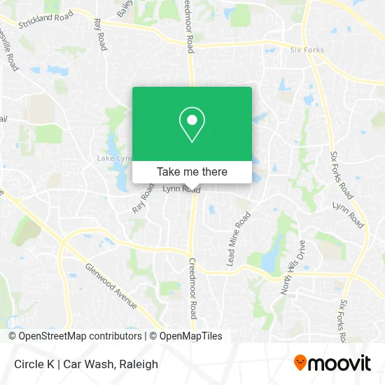 Circle K | Car Wash map