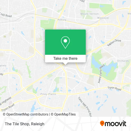 The Tile Shop map