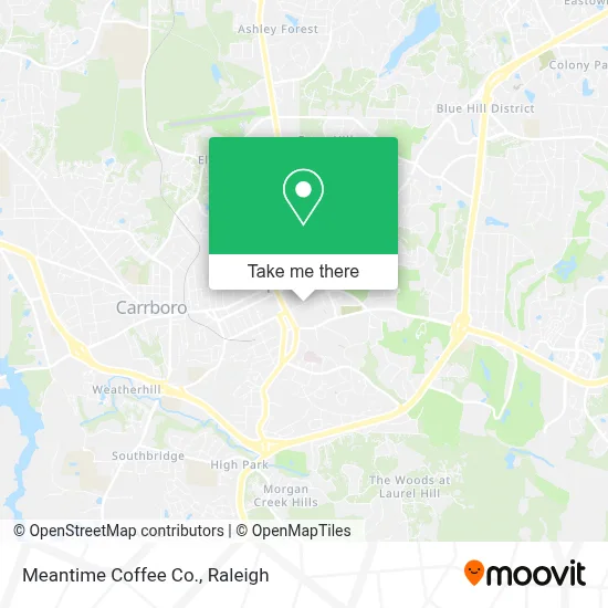Meantime Coffee Co. map