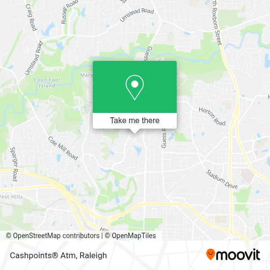 Cashpoints® Atm map