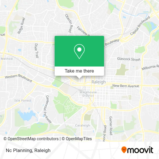 Nc Planning map