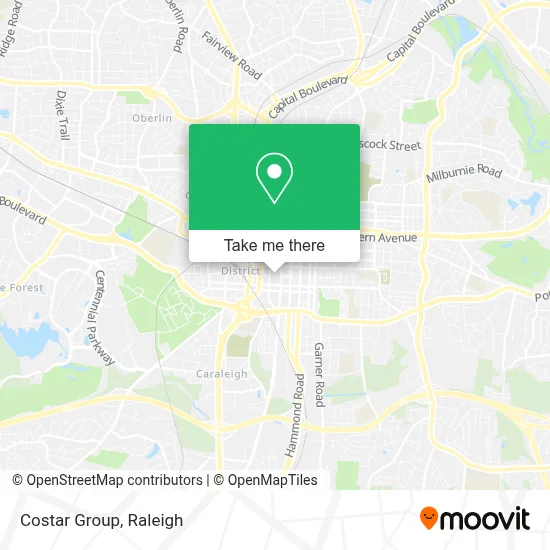 Costar Group map
