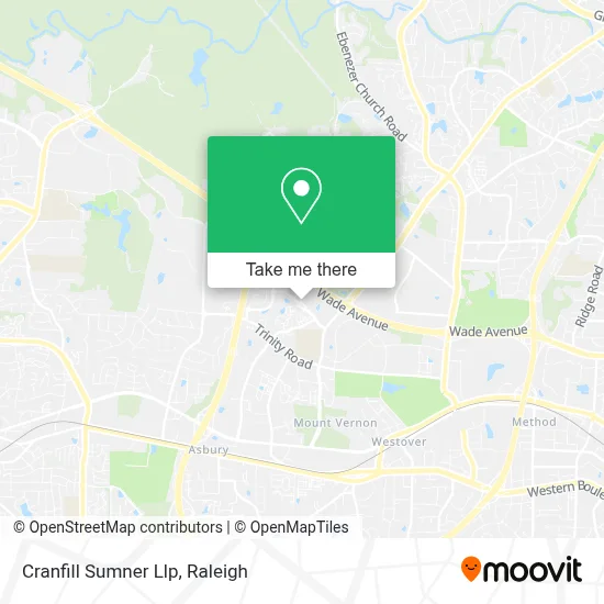 Cranfill Sumner Llp map