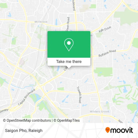 Saigon Pho map