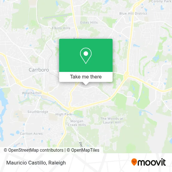 Mauricio Castillo map