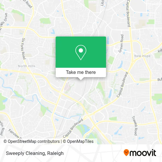 Sweeply Cleaning map