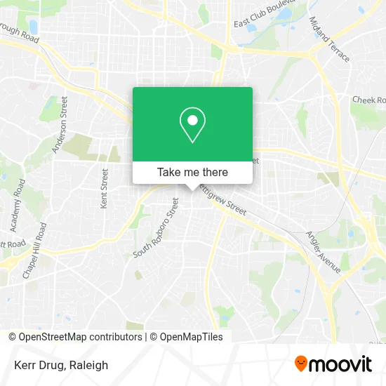 Kerr Drug map