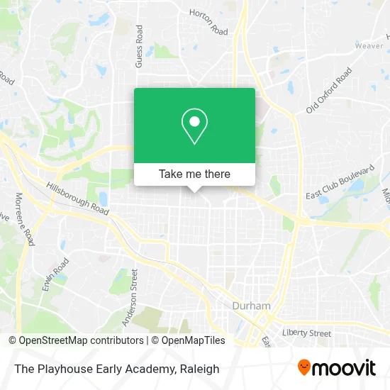 The Playhouse Early Academy map