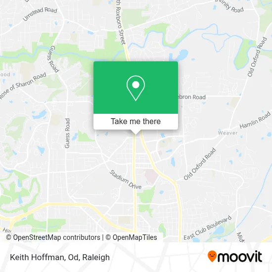 Keith Hoffman, Od map