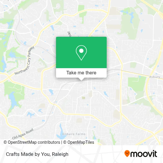 Crafts Made by You map