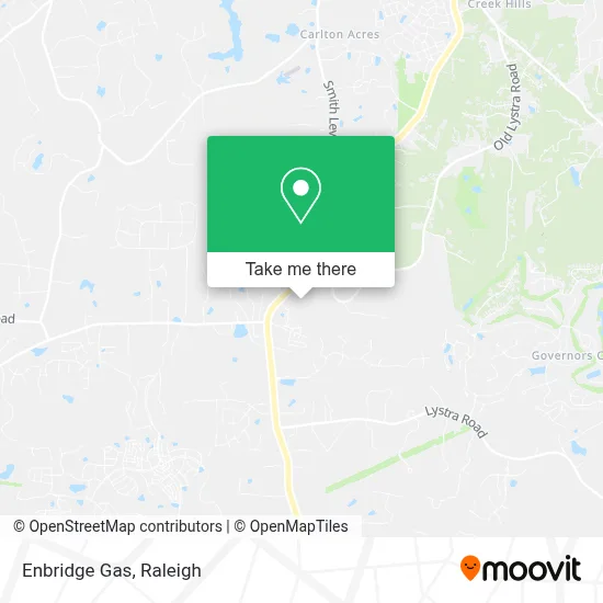 Enbridge Gas map