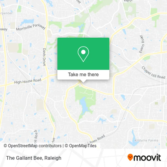 The Gallant Bee map