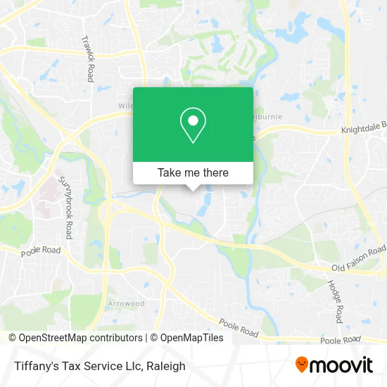 Tiffany's Tax Service Llc map