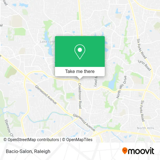 Bacio-Salon map