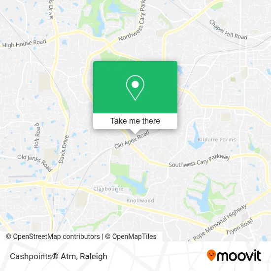 Cashpoints® Atm map