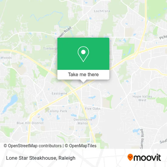 Lone Star Steakhouse map