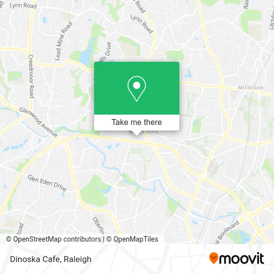 Dinoska Cafe map