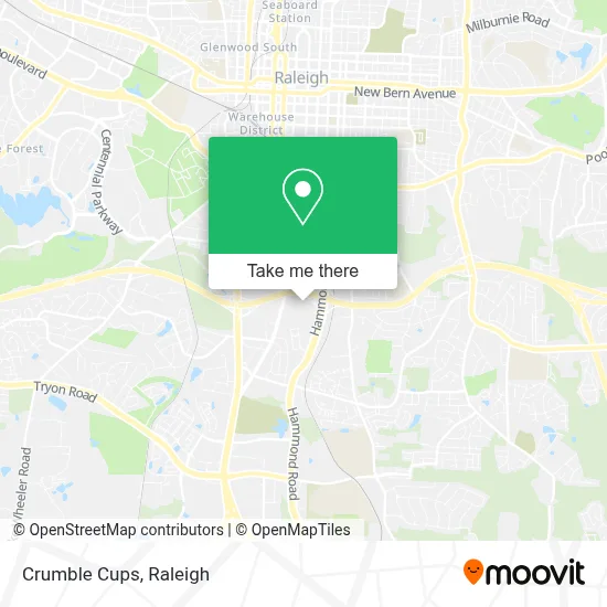 Crumble Cups map